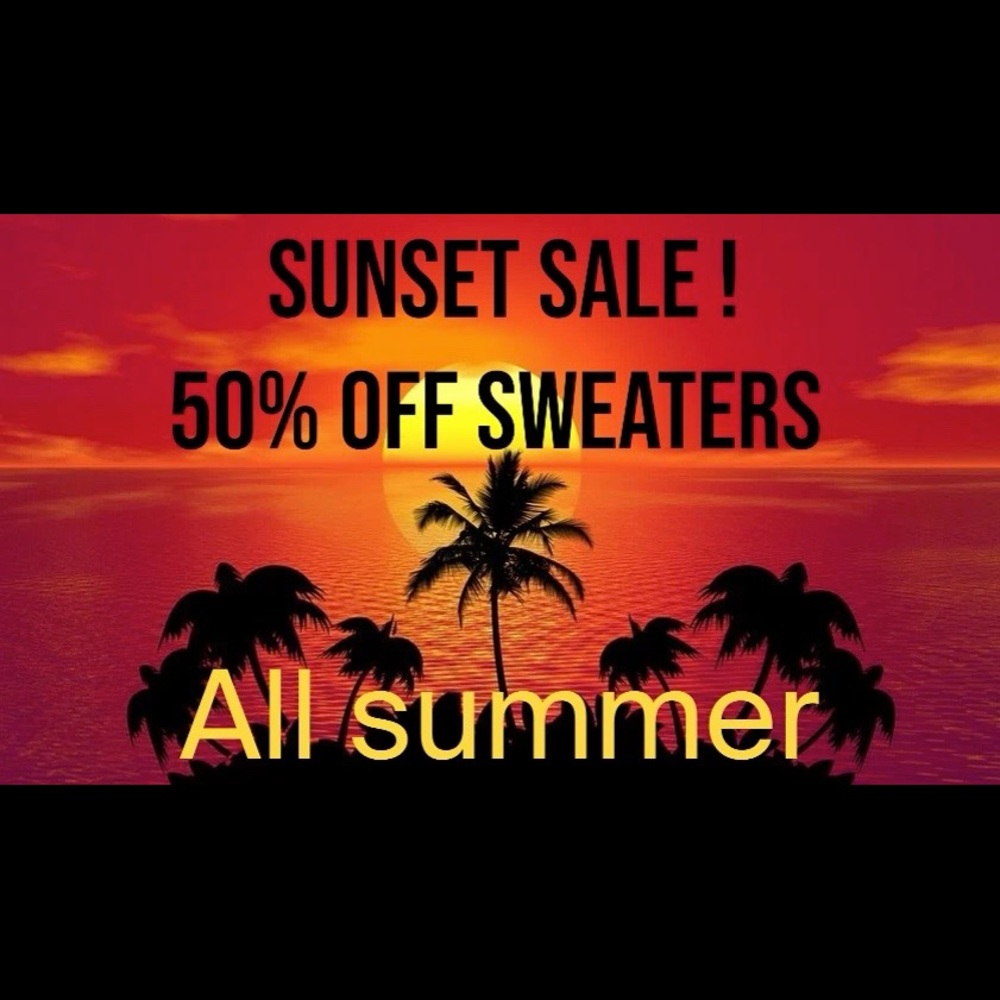 50% Off All Sweaters